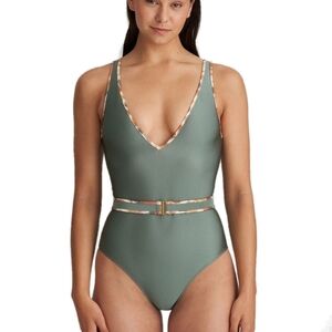 Marie Jo Swim Crete 1-piece Swimsuit with removable belt